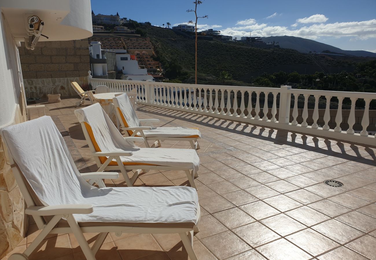House in Costa Adeje - Holiday house  El Musgo with sea view and pool