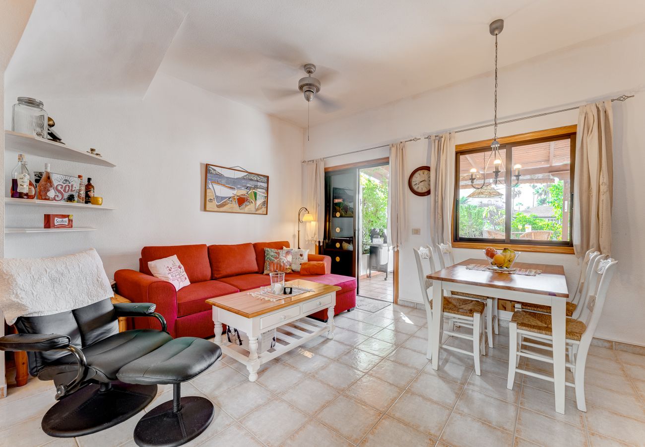 Semi-detached house in Arona - !SOLD! Townhouse with sea view and 2 terraces