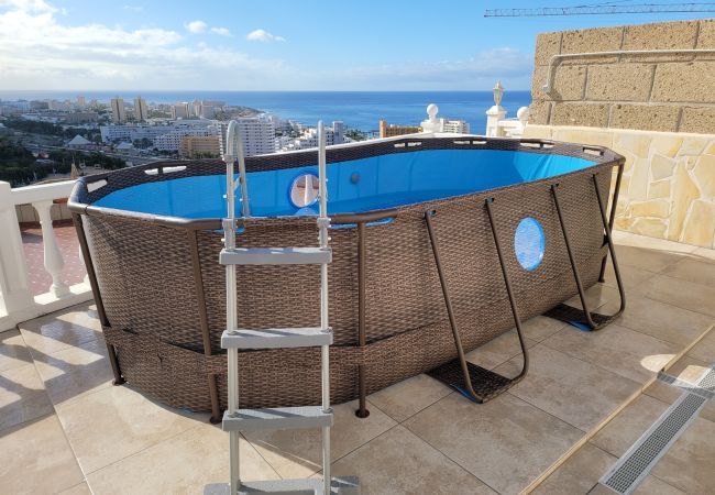 Casa en Costa Adeje - Casa El Musgo con vista al mar y piscina Casa en Costa Adeje - Casa El Musgo con vista al mar y piscina
