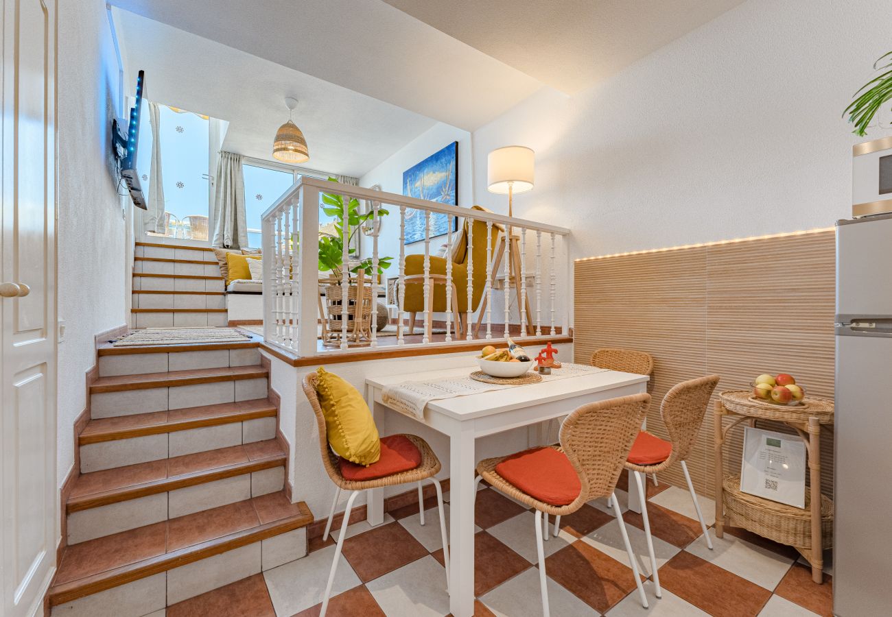 Apartamento en Santiago del Teide - Amazing Sea View Apartment wit big terrace Los Gigantes