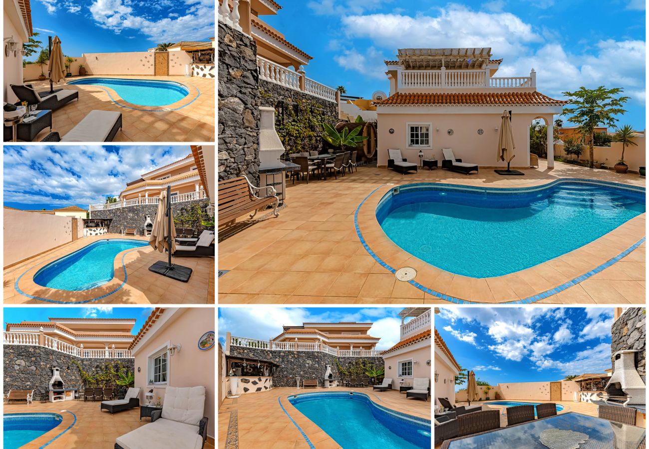 Villa in Callao Salvaje - Exclusive villa with pool and sea view - Tenrife South
