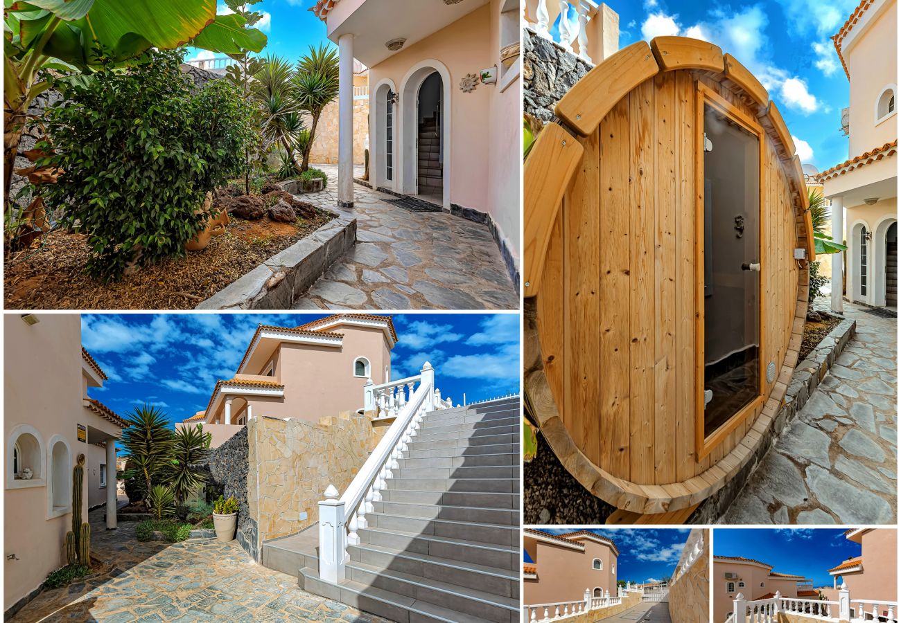 Villa in Callao Salvaje - Exclusive villa with pool and sea view - Tenrife South