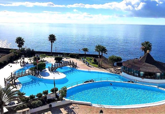 Ferienwohnung in Costa del Silencio - Luxus Apartment Rocas Meerblick