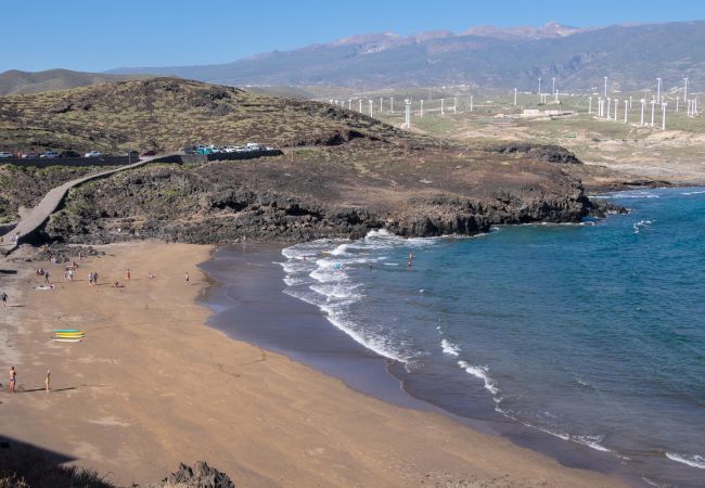 Ferienwohnung in Poris de Abona - Urlaubs-Oase mit Meerblick 