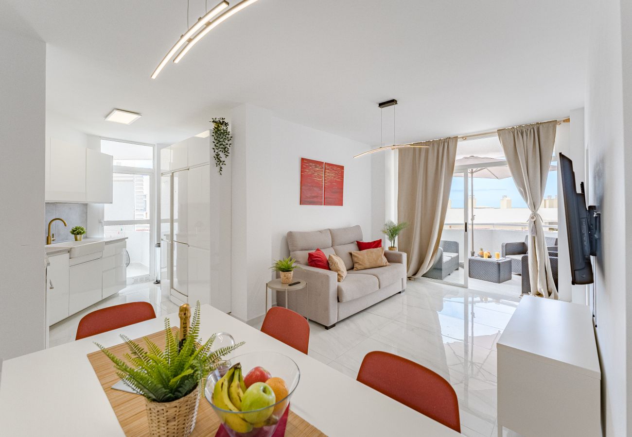 Ferienwohnung in Adeje - Happy Sabina Sea View Apartment