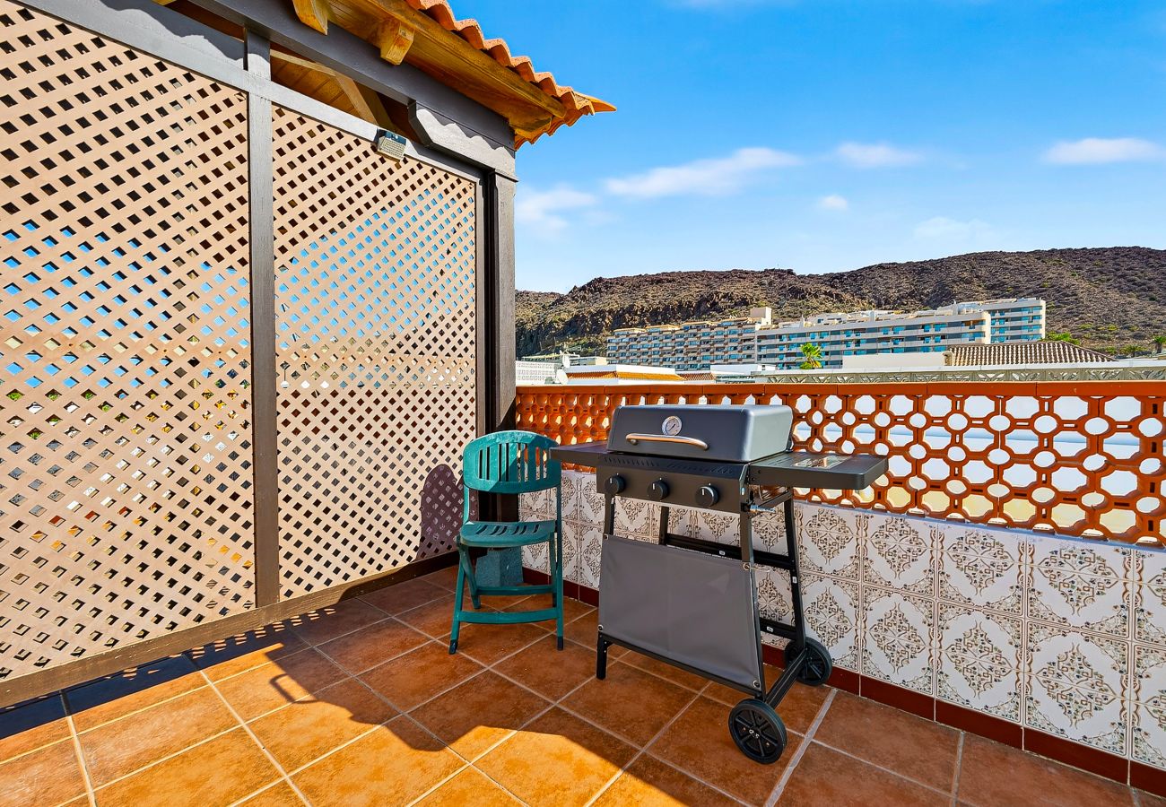 Ferienhaus in Palm - Mar - Casa El Pinzon - Sea View Holiday House Palm Mar