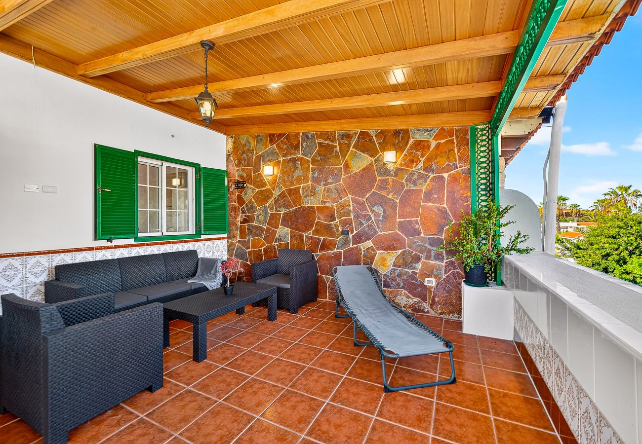 Ferienhaus in Palm - Mar - Casa El Pinzon - Sea View Holiday House Palm Mar