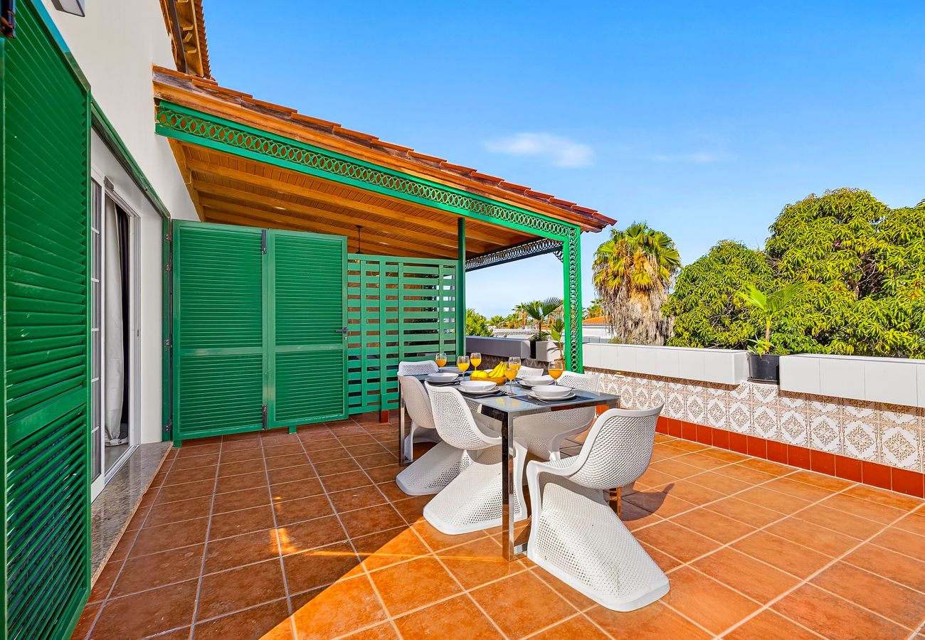 Ferienhaus in Palm - Mar - Casa El Pinzon - Sea View Holiday House Palm Mar