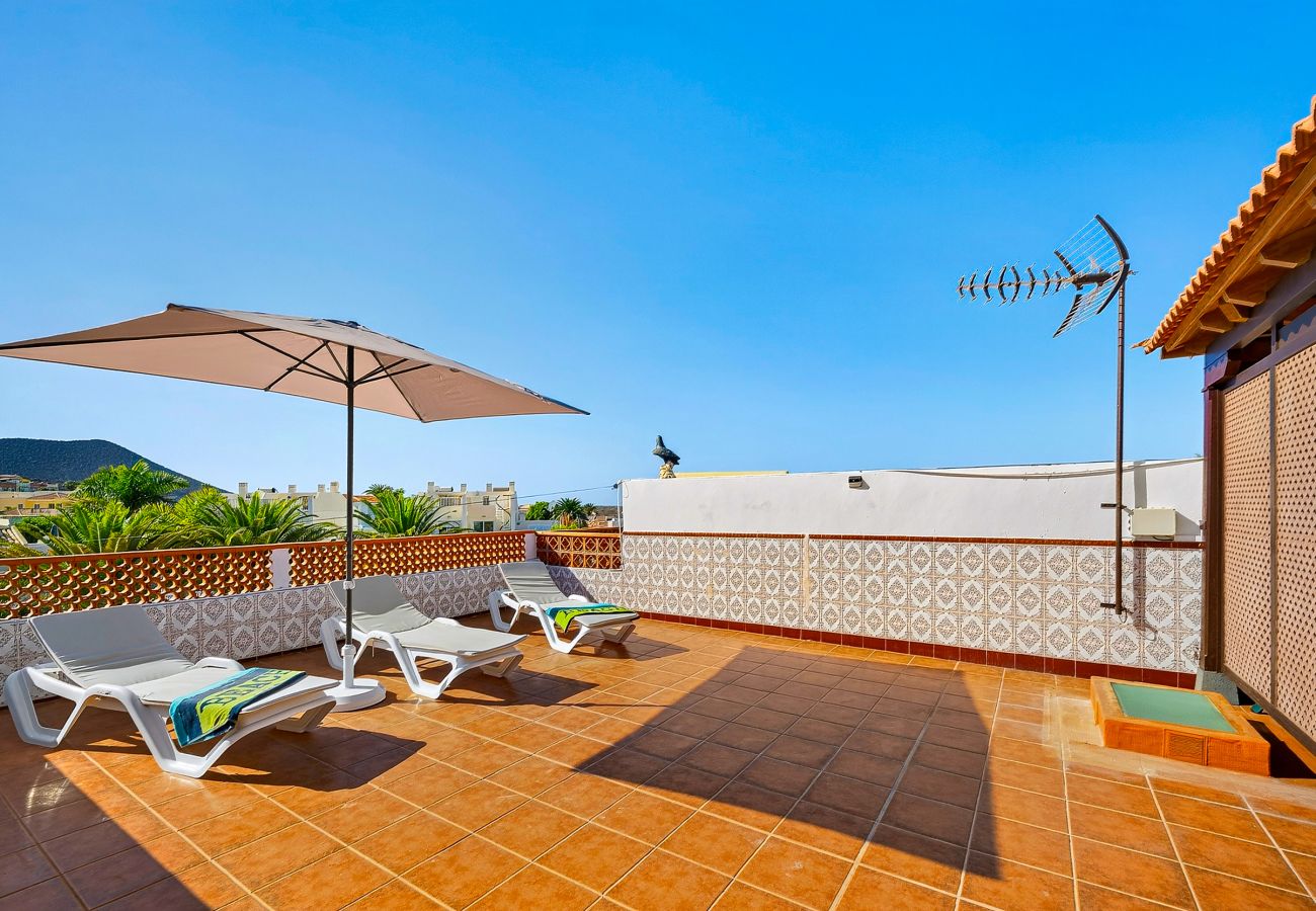 Ferienhaus in Palm - Mar - Casa El Pinzon - Sea View Holiday House Palm Mar